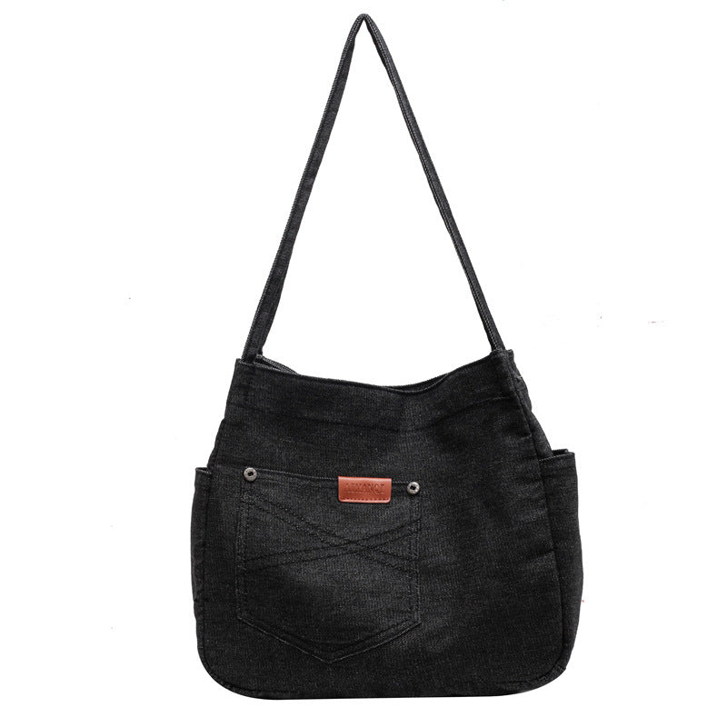 Wholesale Large Capacity Denim Bag